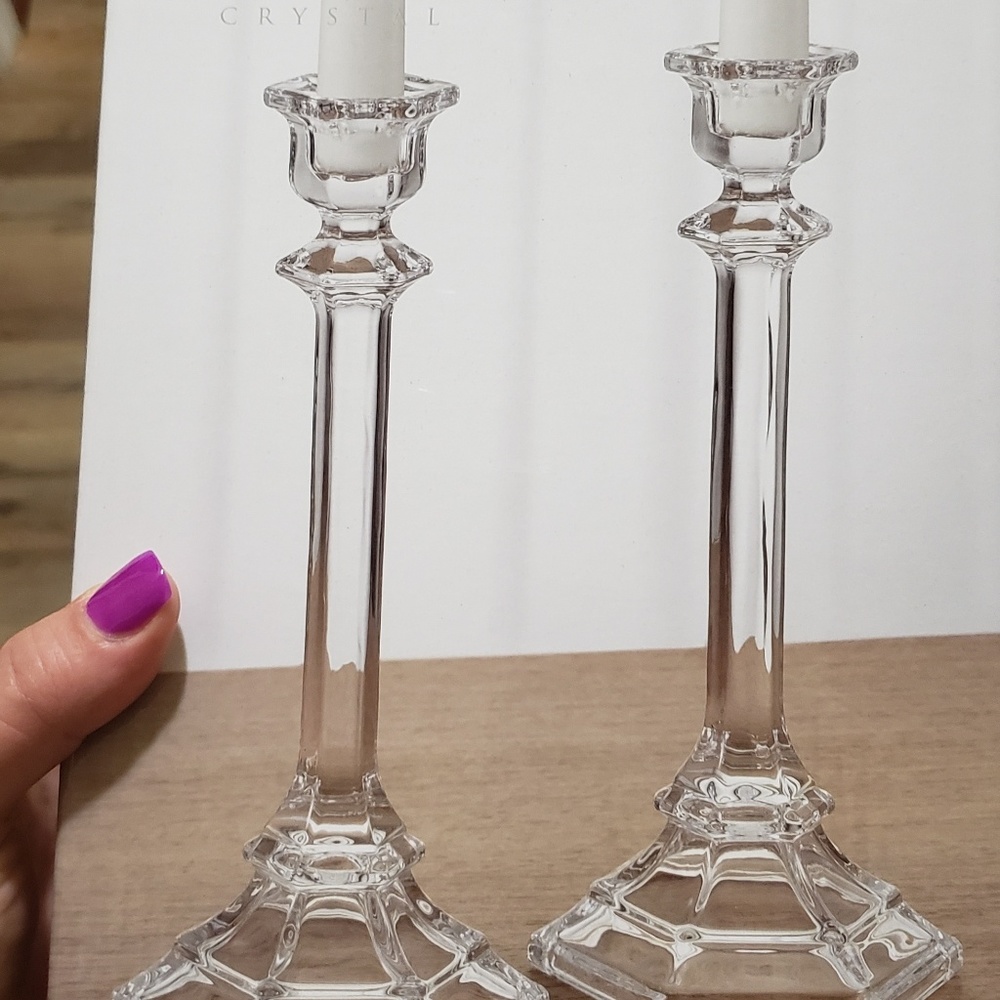 Crystal Candleholders
